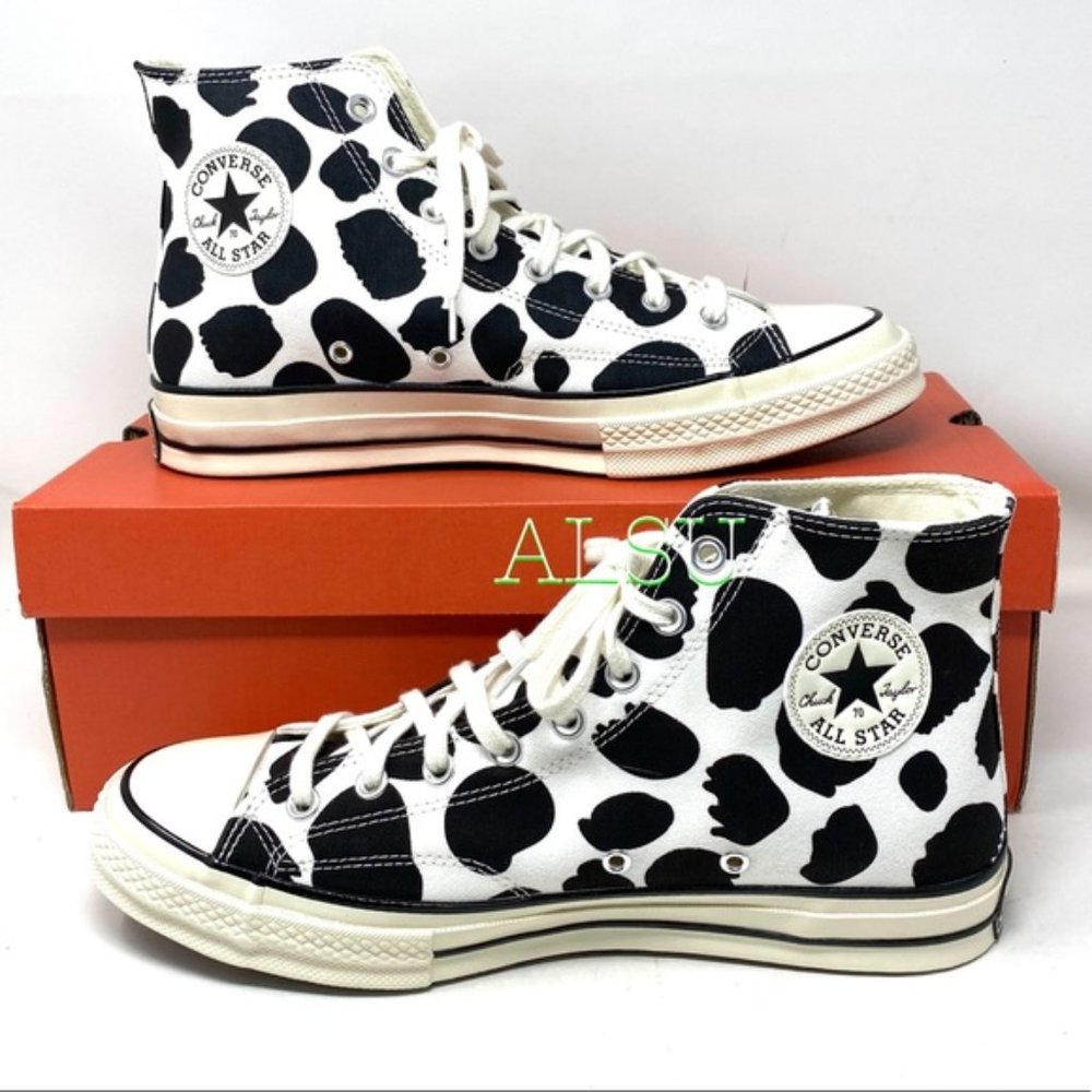 💖MEGA SALE💖Converse Chuck 70 Animal Print Casual Skate Shoes Men’s 167484C - Picture 4 of 11